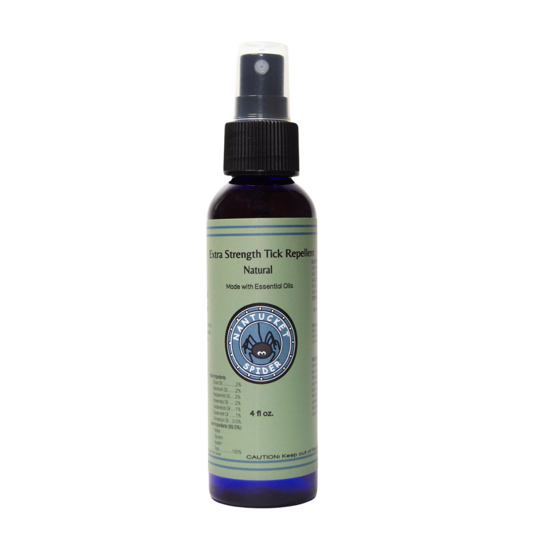 Extra Strength Tick Repellent by Nantucket Spider, 8 fl oz spray bottle, original product photo