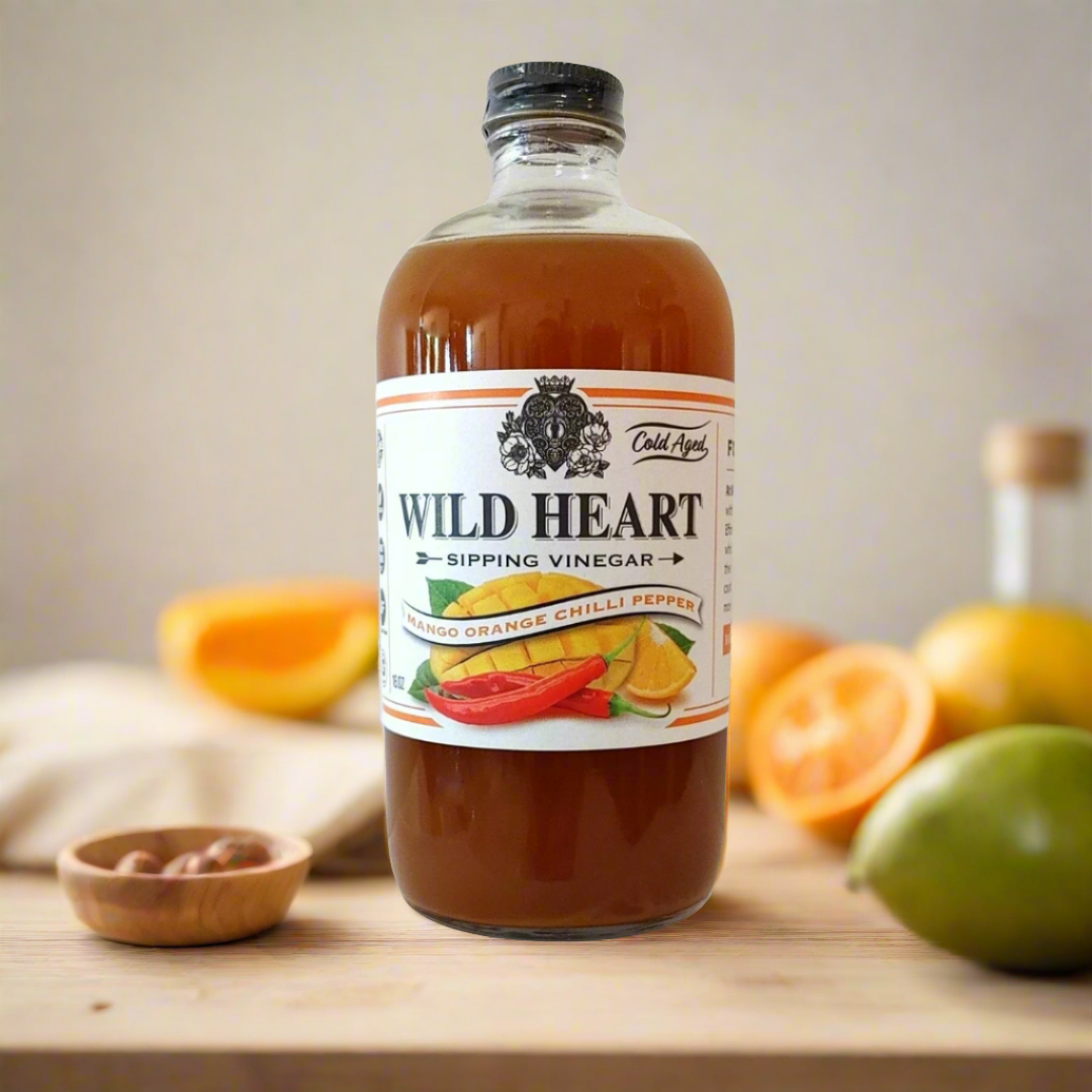 Wild Heart Mango Orange Chili Pepper Sipping Vinegar - Photo 1