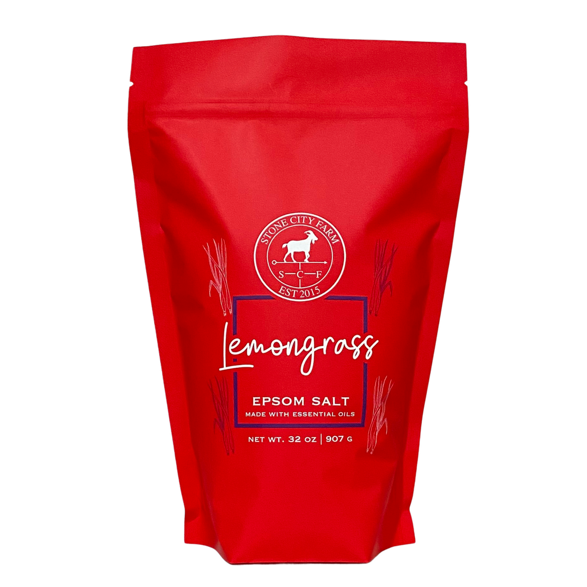 Lemongrass Epsom bath salts, original product photo