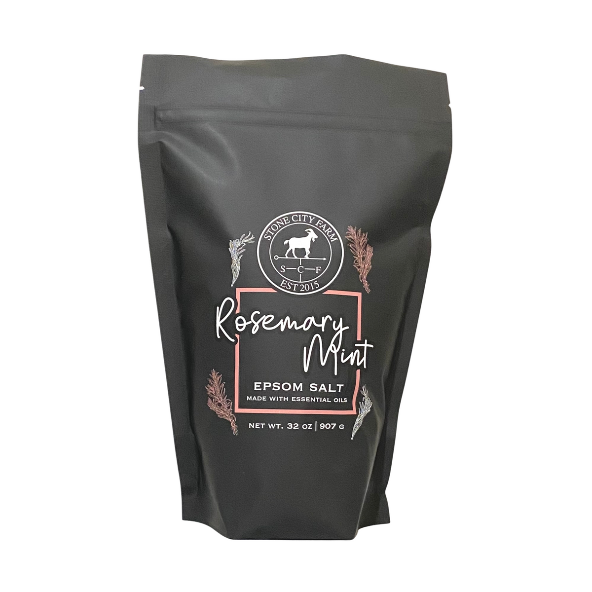 Rosemary Mint Epsom bath salts, original product photo